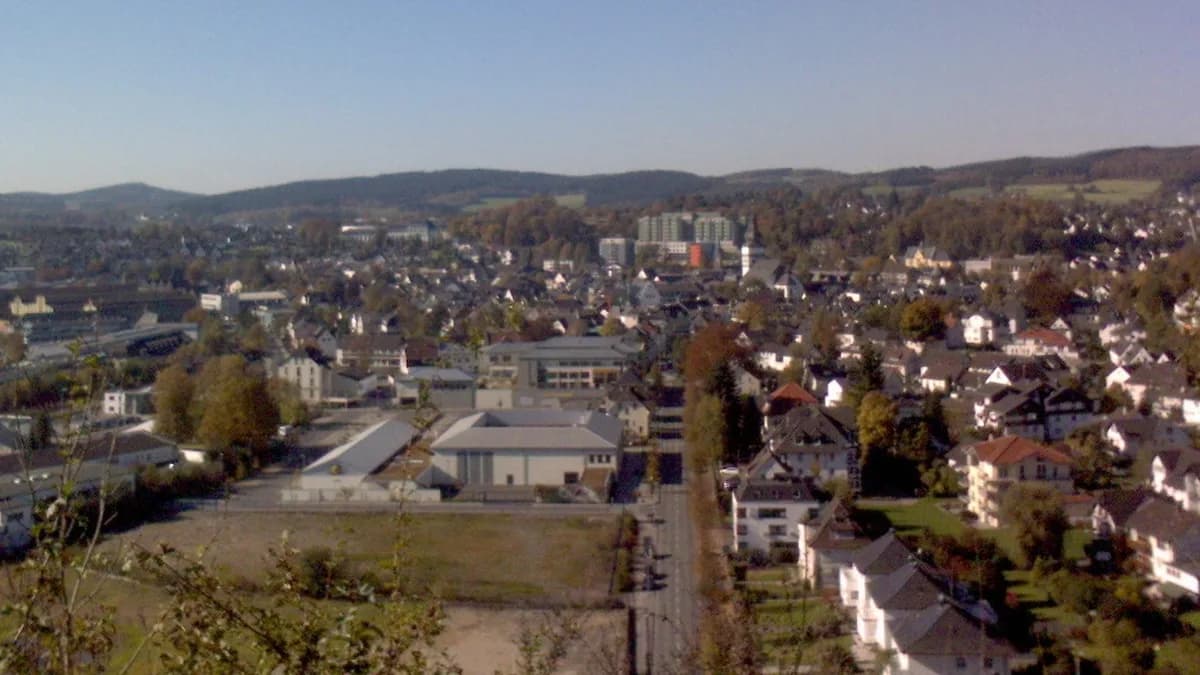 Stadtansicht von Attendorn