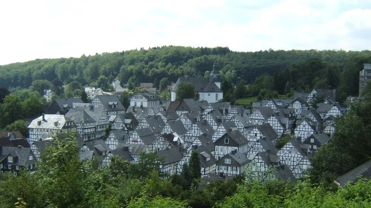 Stadtansicht von Freudenberg