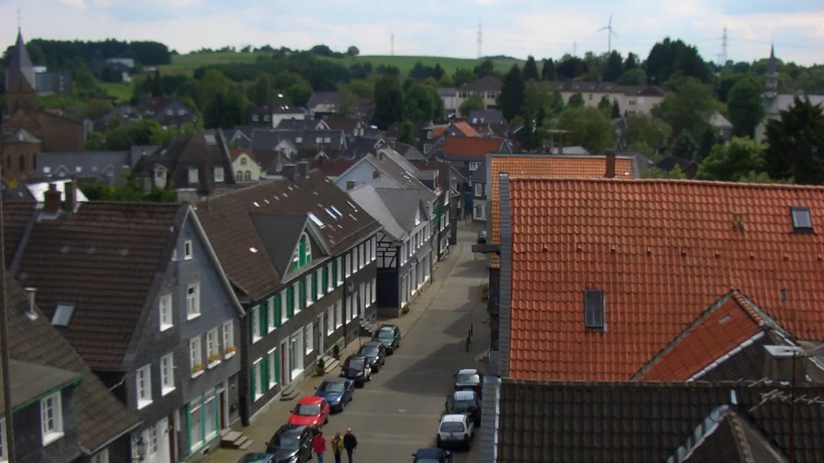 Stadtansicht von Hückeswagen
