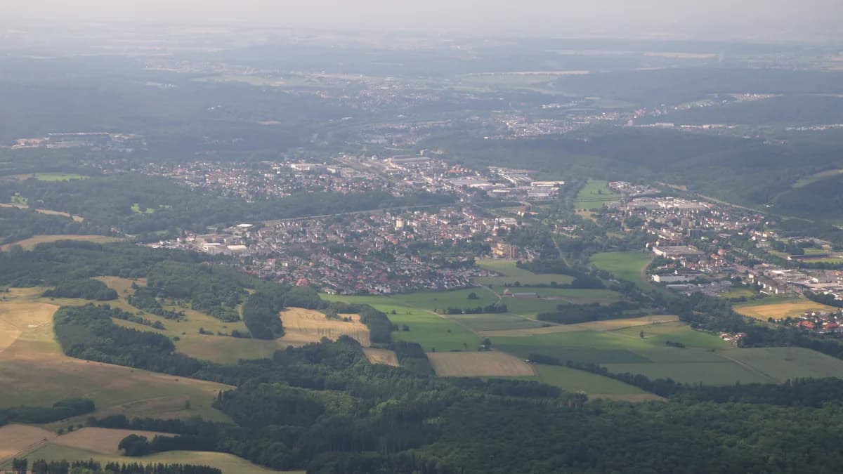 Stadtansicht von Hüsten