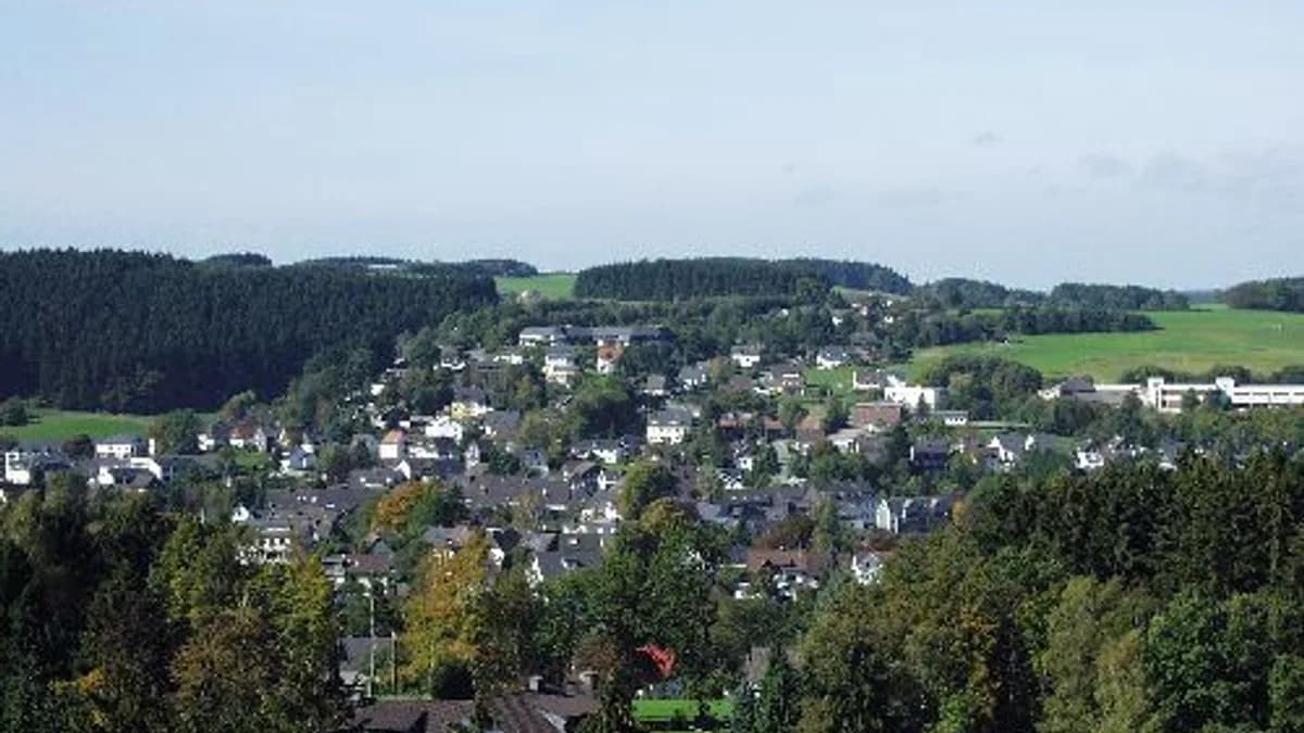 Stadtansicht von Marienheide