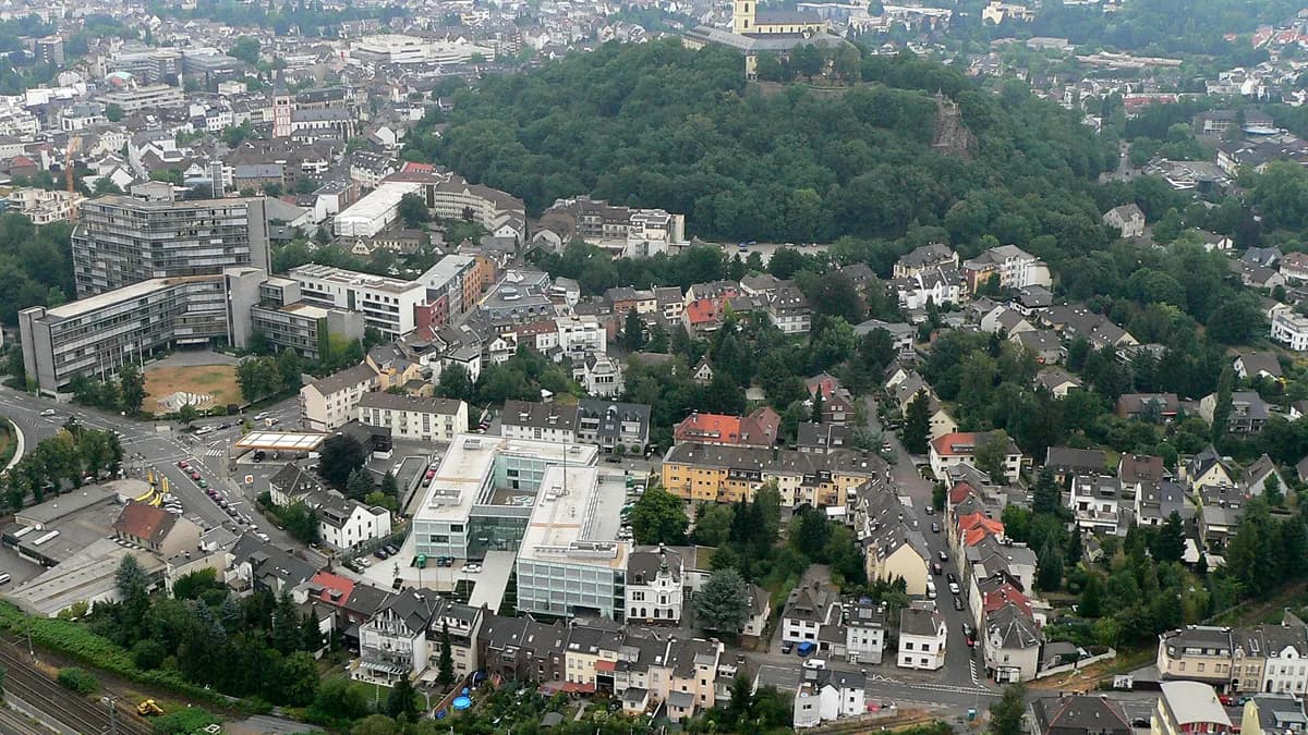 Stadtansicht von Siegburg