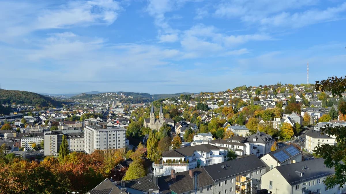 Stadtansicht von Siegen
