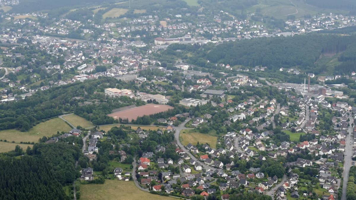 Stadtansicht von Sundern
