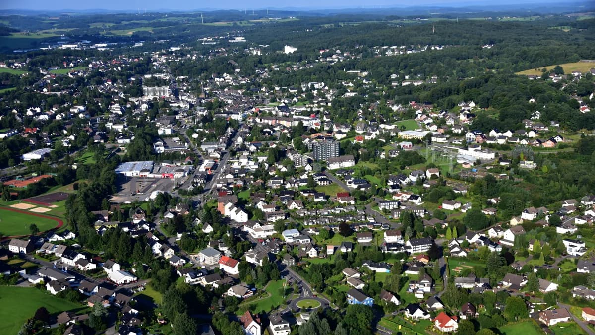 Stadtansicht von Waldbröl