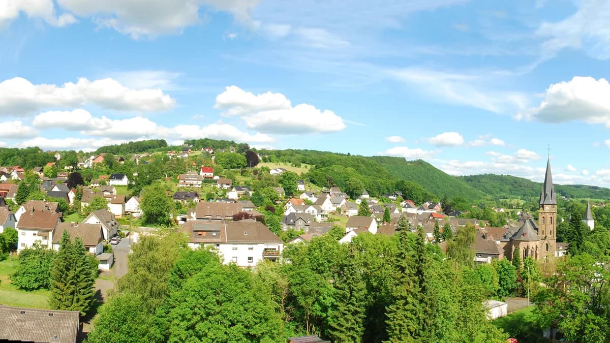 Stadtansicht von Windeck