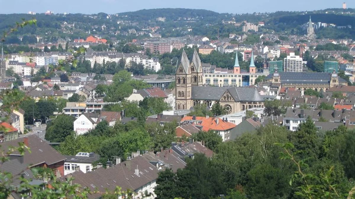 Stadtansicht von Wuppertal