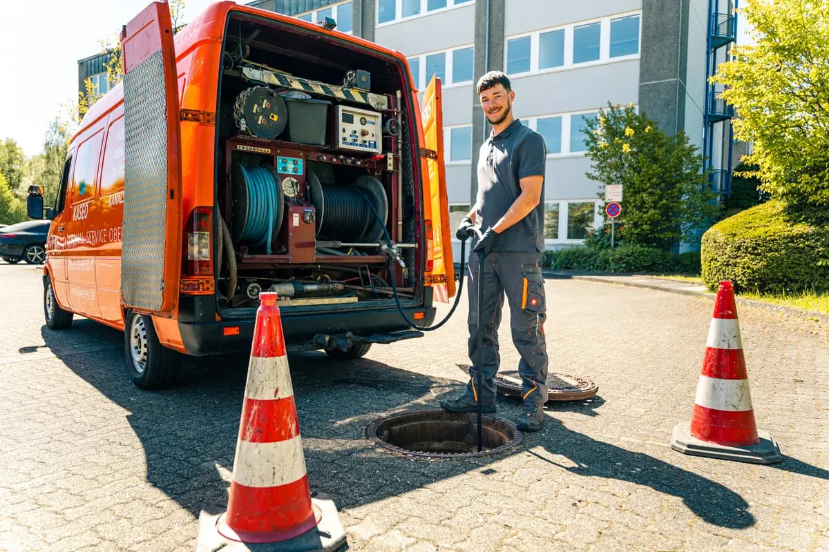 Ausrüstung der Kaseo GmbH für die Rohr- und Kanalreinigung