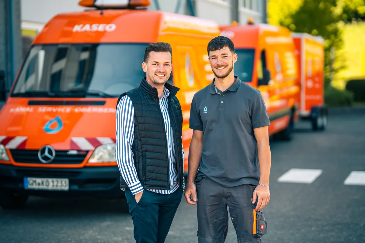 Fuhrpark der Kaseo GmbH für den Kanalservice in Bergneustadt